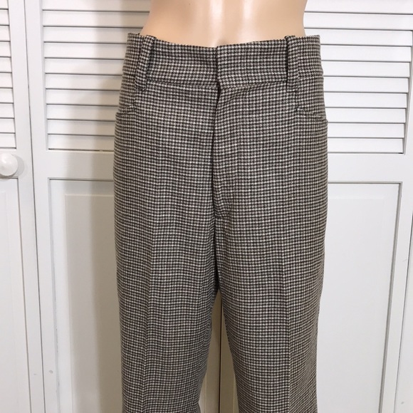 Re/Done Wool Blend Herringbone Trouser Pants Size 29 - Picture 6 of 16